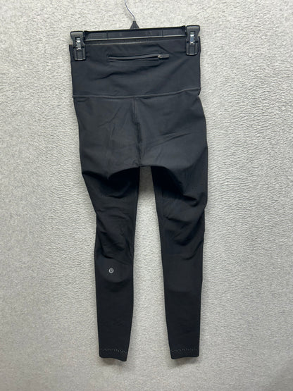 Lululemon Zoned In Tight 27" Size 6 Black (First Release)