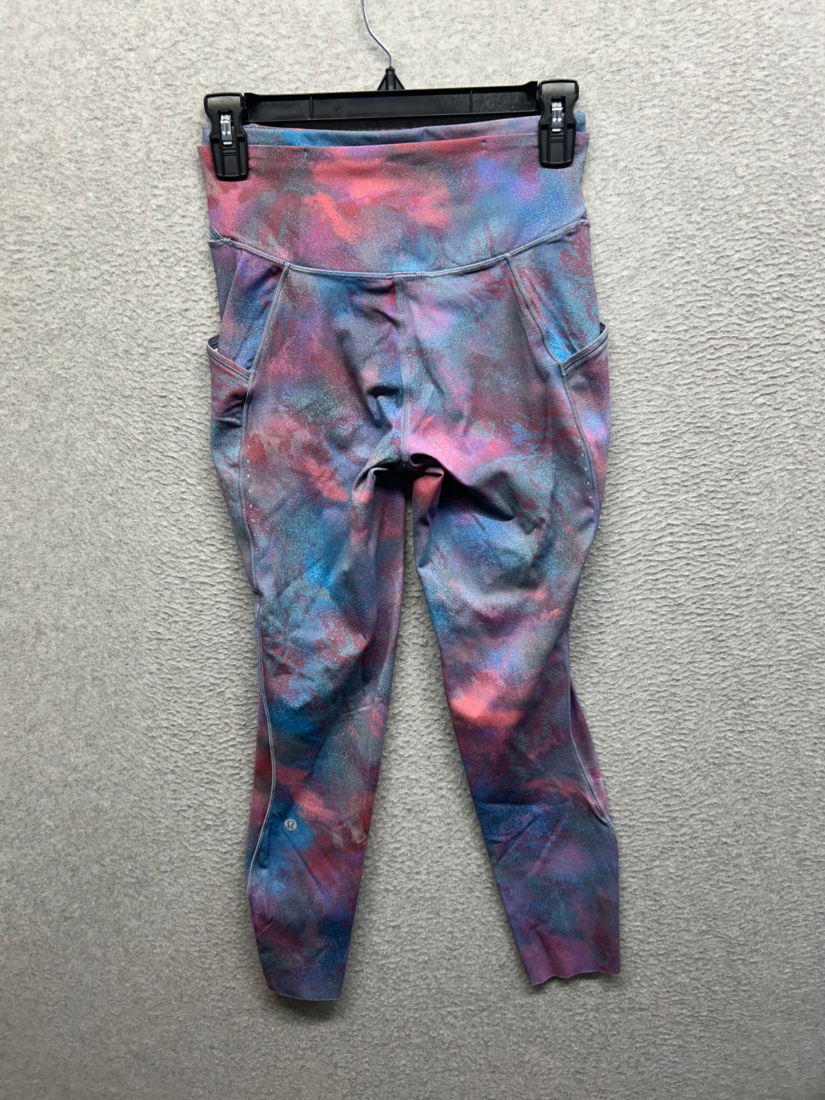 Lululemon Fast and Free High-Rise Tight 25” Pockets Updated Size 6 Hazy Afterglow Multi
