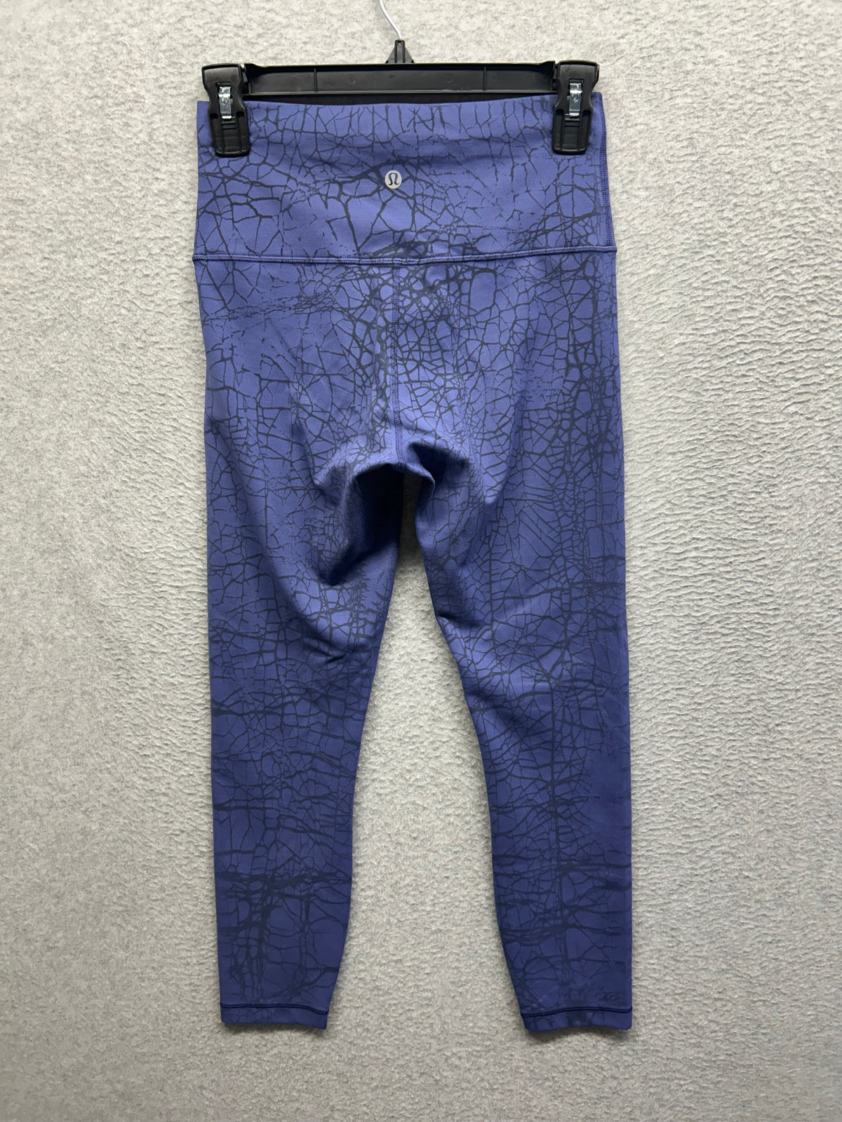Lululemon Wunder Train High-Rise Tight 25" Size 6 Thread Dye Night Sea Black