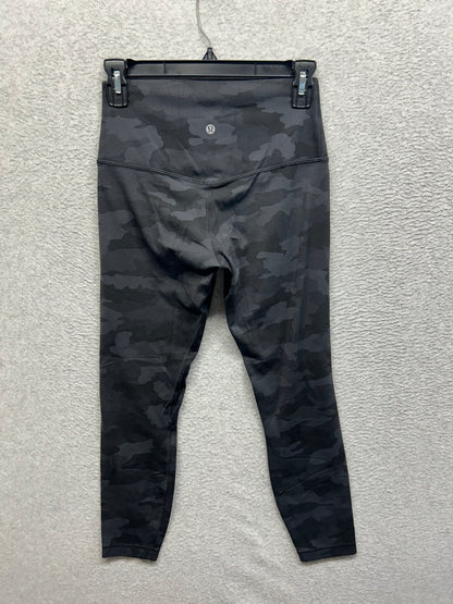 Lululemon Align Pant 25" Size 6 Heritage 365 Camo Deep Coal Multi