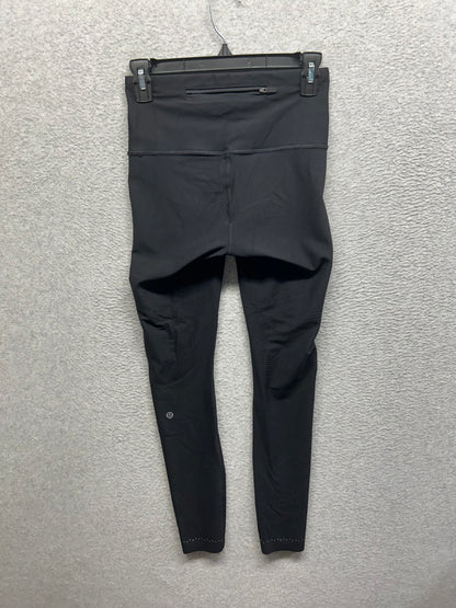 Lululemon Zoned In Tight 27" Size 6 Black (First Release)