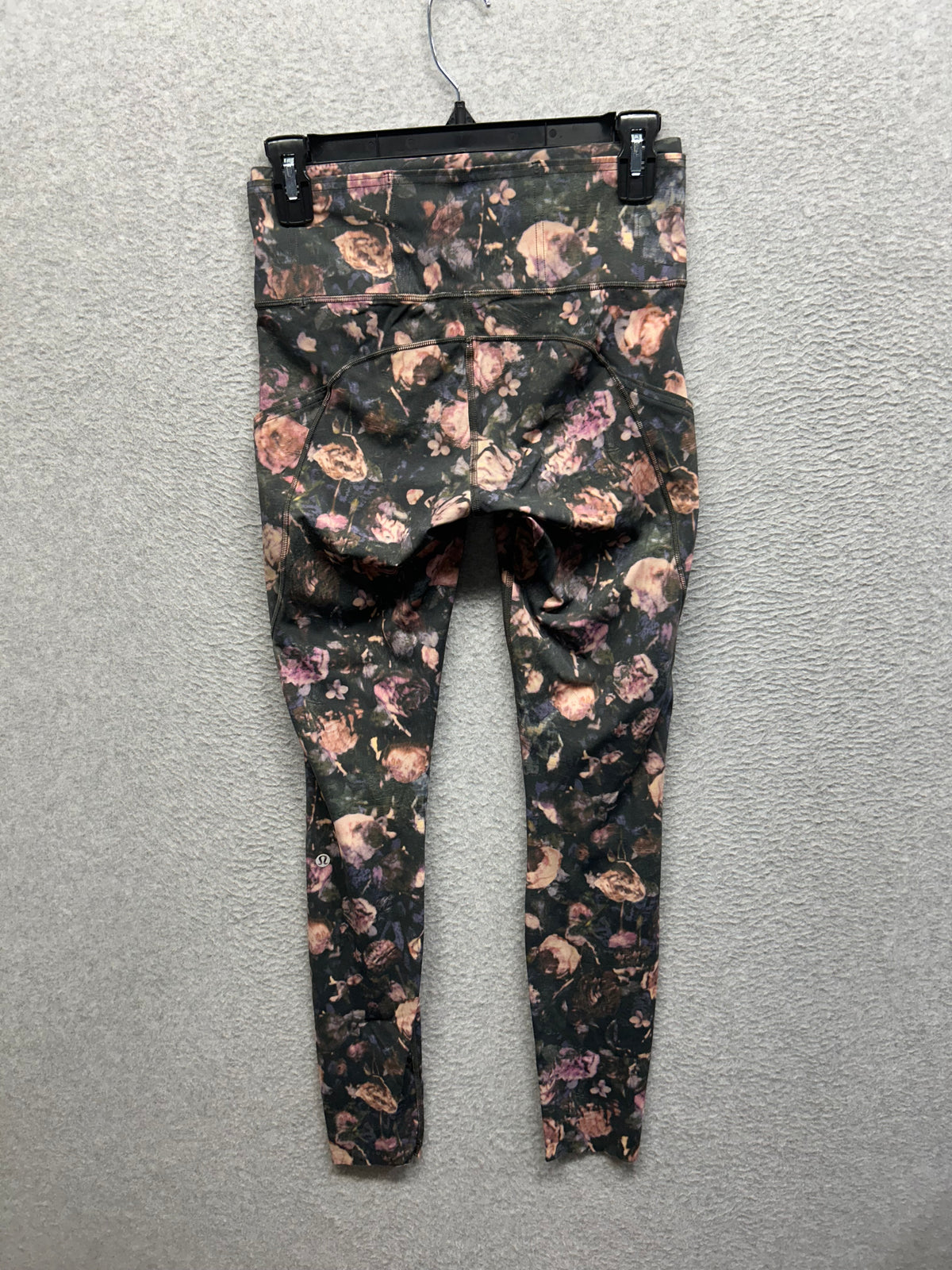 Lululemon Fast & Free Full Length Tight Nulux 28" Size 6 Frosted Rose Multi