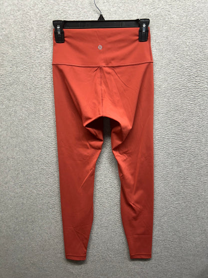 Lululemon Wunder Under High-Rise Tight Full-On Luxtreme 28" Size 6 Brick Rose