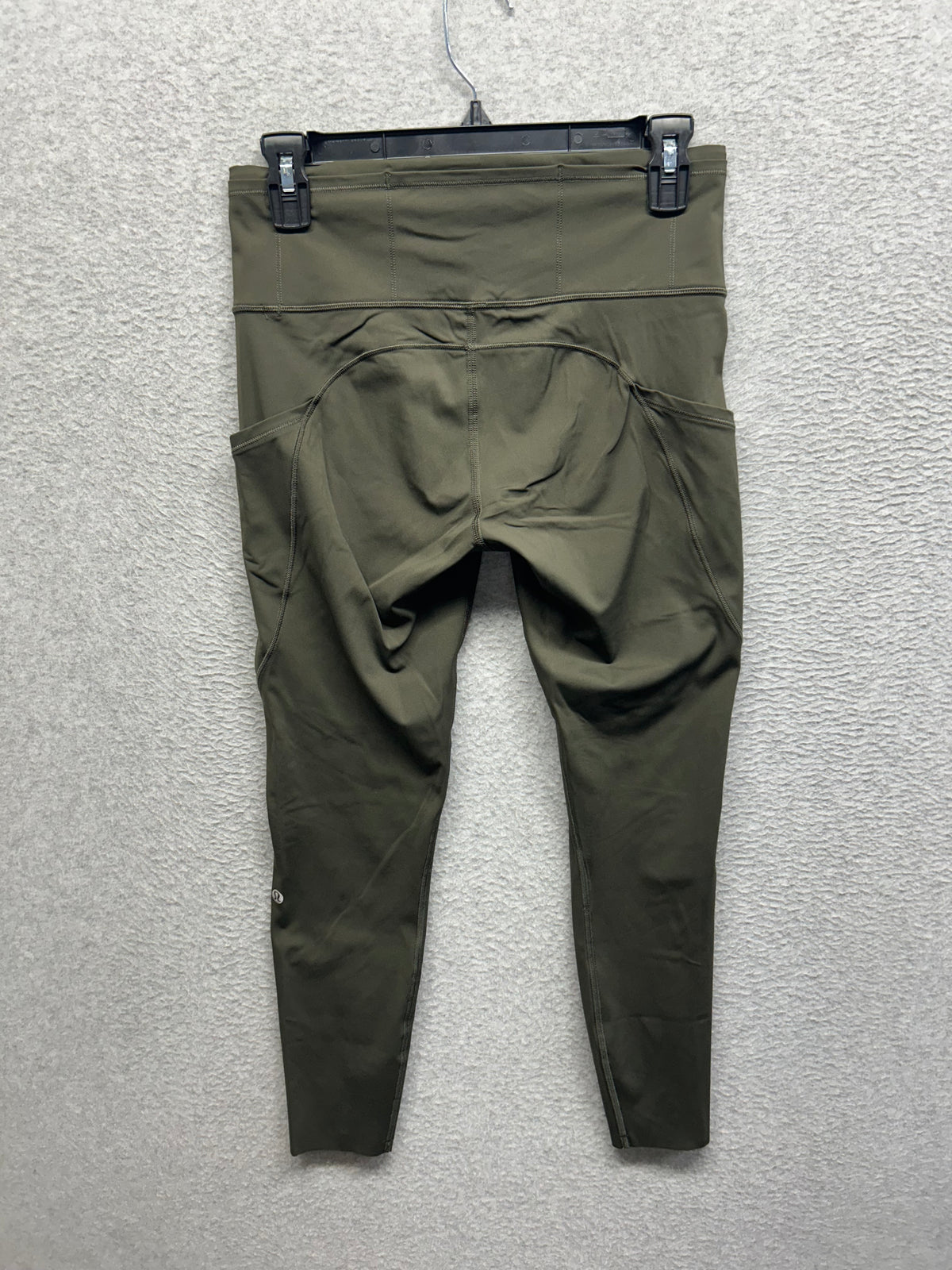 Lululemon Fast and Free Tight II 25" Non-Reflective Nulux Size 8 Dark Olive