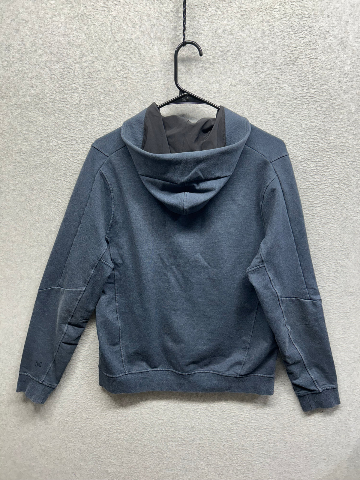 Lululemon City Sweat Zip Hoodie Size M Heathered True Navy
