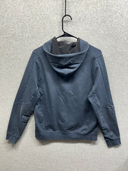 Lululemon City Sweat Zip Hoodie Size M Heathered True Navy