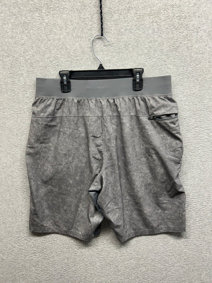 Lululemon T.H.E. Short 9" Linerless Size L Gravel Dust Asphalt Grey Multi