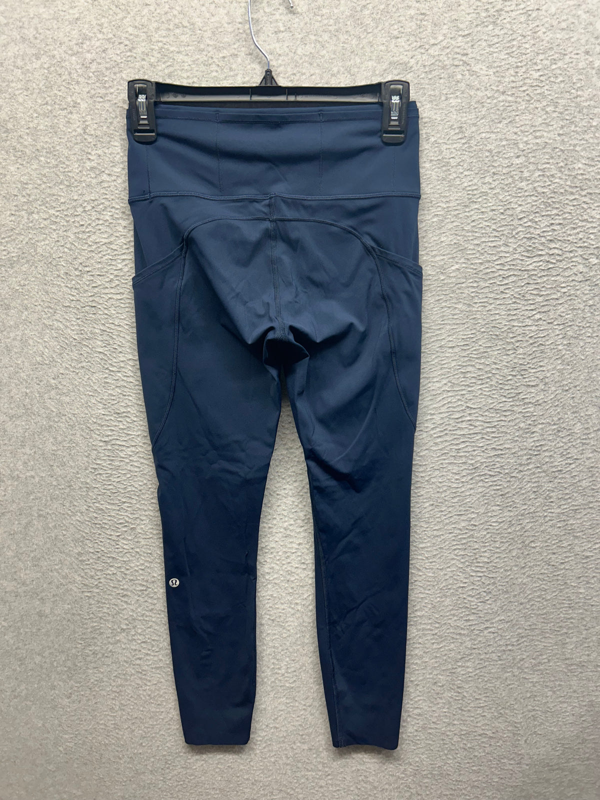 Lululemon Fast & Free 7/8 Tight II Non-Reflective Nulux 25" Size 6 True Navy