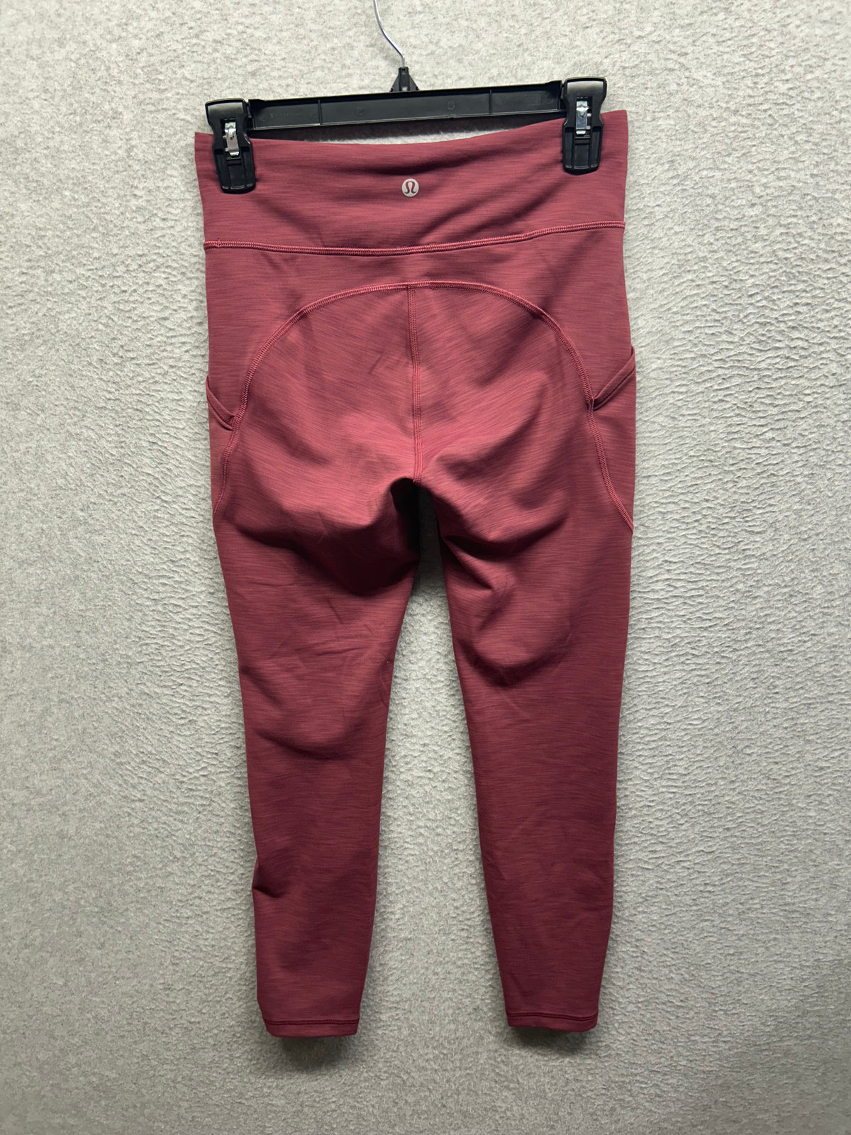 Lululemon Invigorate High-Rise Tight 25" Size 6 Heathered Mulled Wine