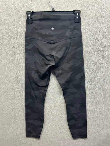 Lululemon Align Pant 25" Size 6 Heritage 365 Camo Deep Coal Multi