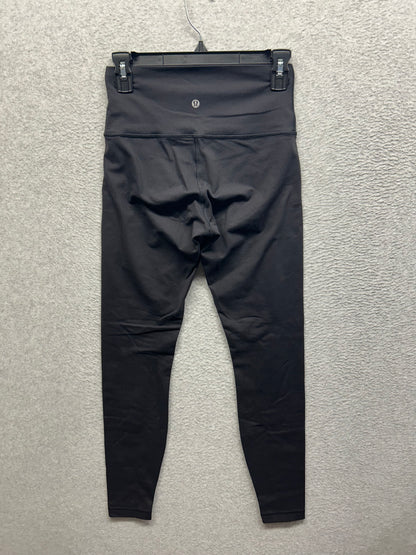 Lululemon Wunder Under Hi-Rise Tight Full-On Luon 28" Size 6 Black
