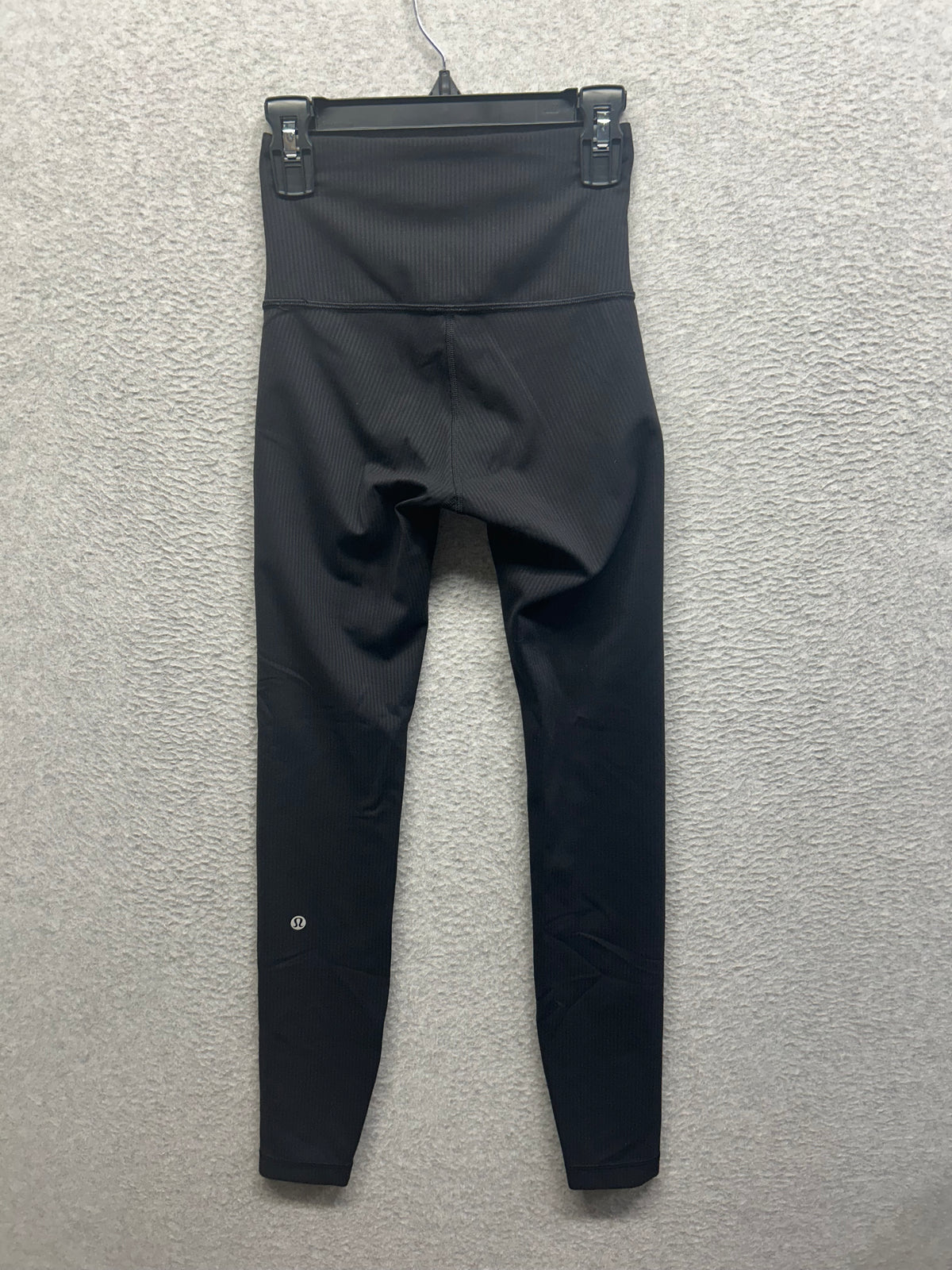 Lululemon Wunder Train High-Rise Ribbed Tight 25" Size 0 Black (First Release)