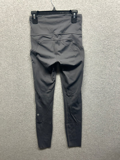 Lululemon Fast and Free Tight II 25" Non-Reflective Nulux Size 2 Graphite Grey