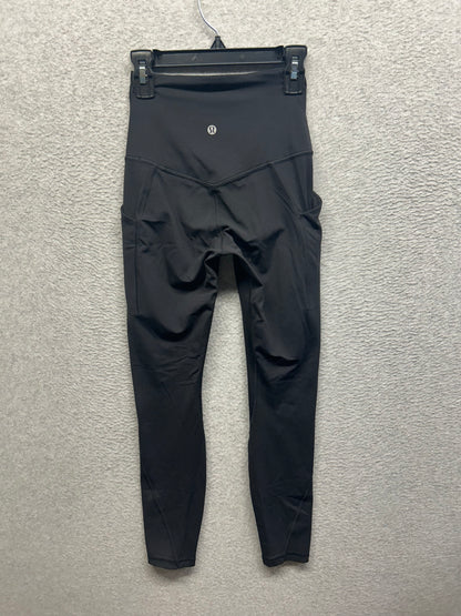 Lululemon Align High Rise Pant with Pockets 25" Size 2 Black