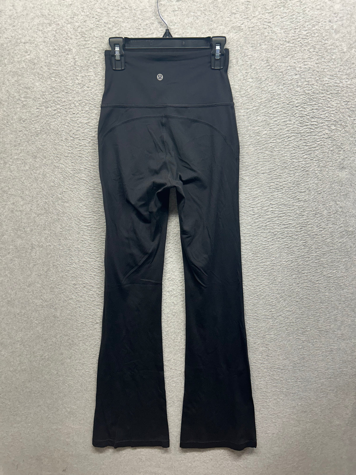 Lululemon Groove Super-High-Rise Flared Pant Nulu Size 2 Black