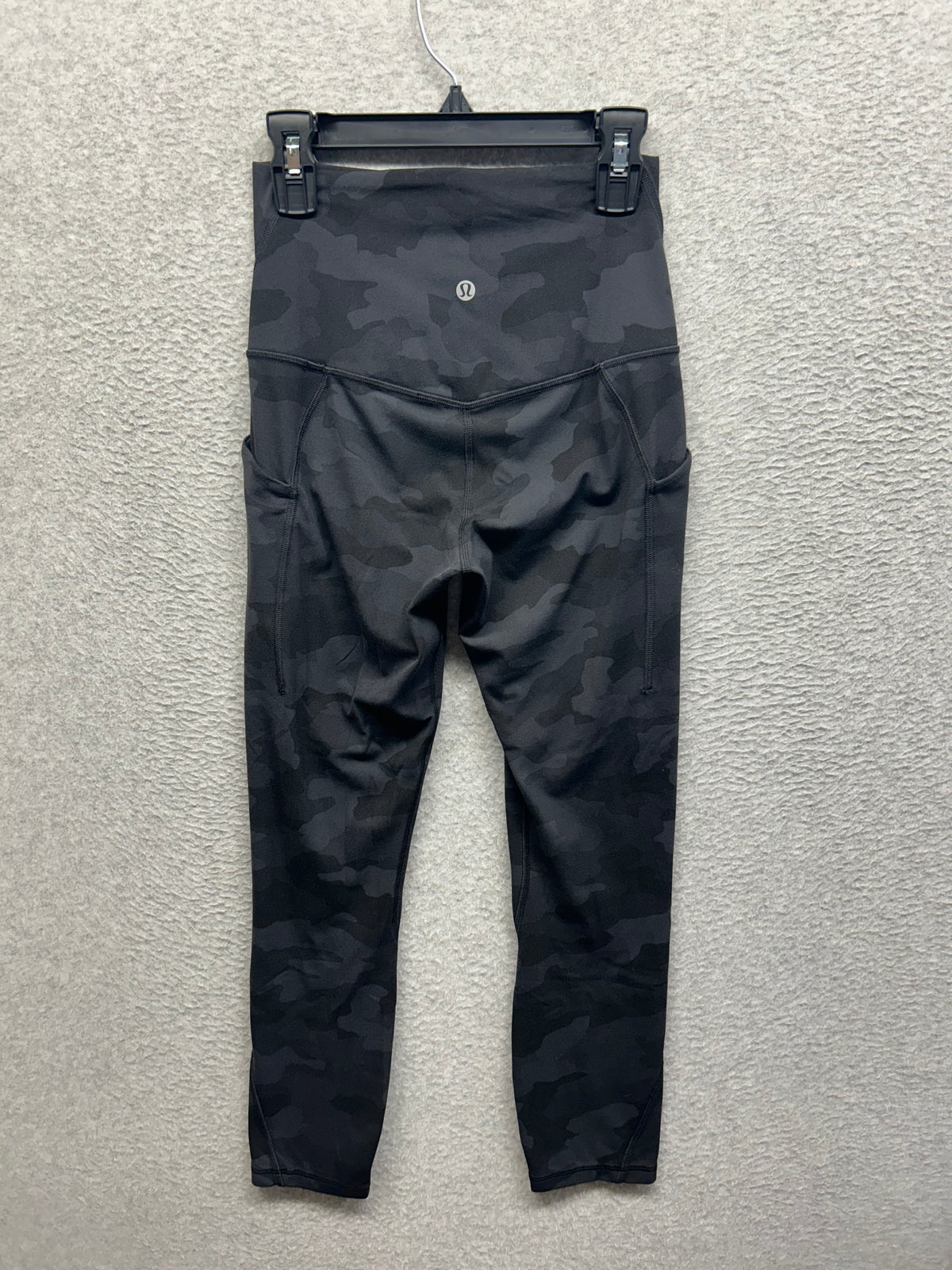 Lululemon Align High Rise Crop with Pockets 23" Size 4 Heritage 365 Camo Deep Coal Multi