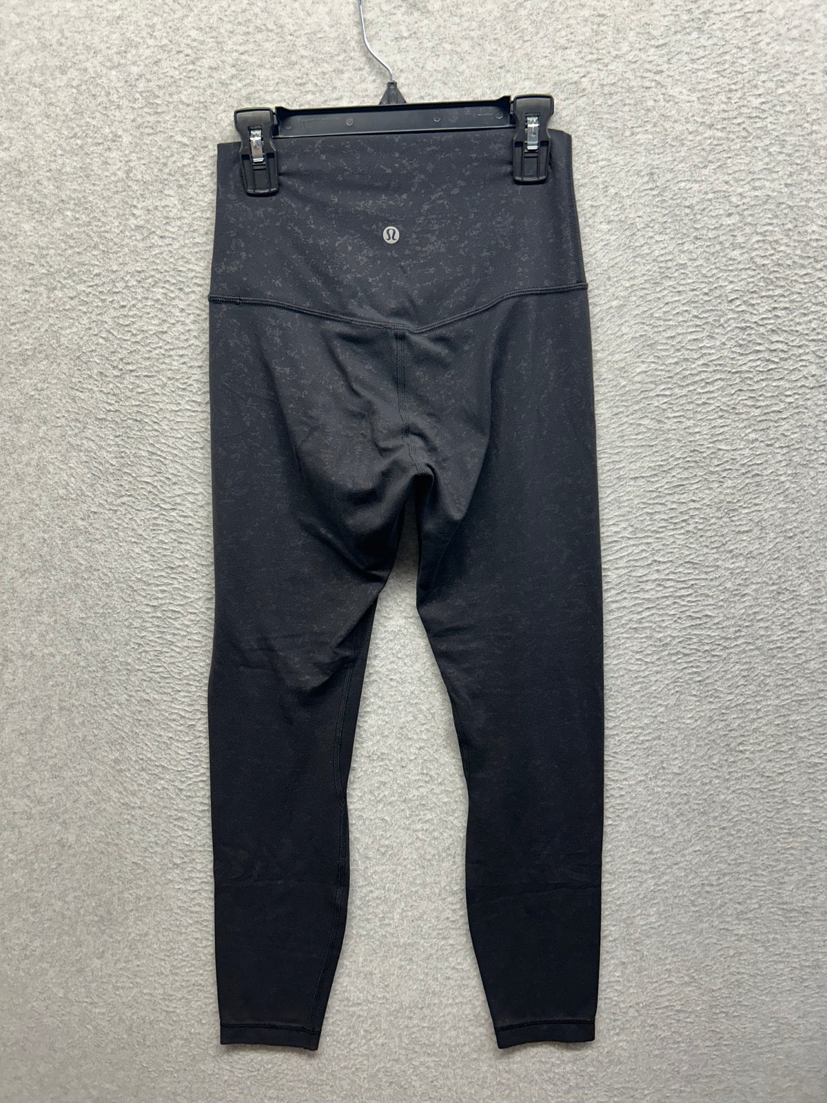 Lululemon Align Pant 25" Size 4 Speckle Emboss Black