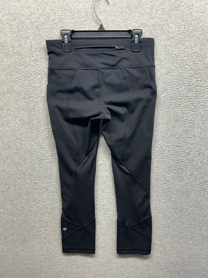 Lululemon Pace Rival Crop Full-On Luxtreme 22" Size 4 Black