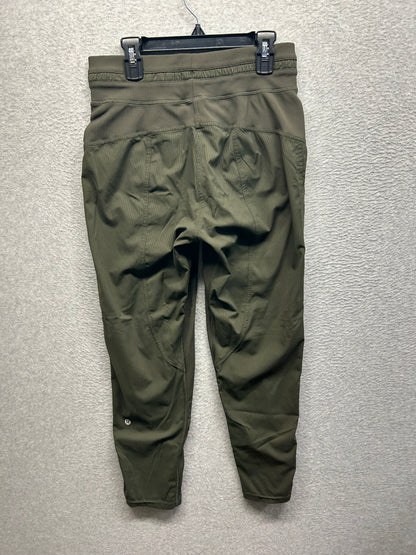Lululemon Dance Studio Crop II Unlined 20" Size 4 Dark Olive