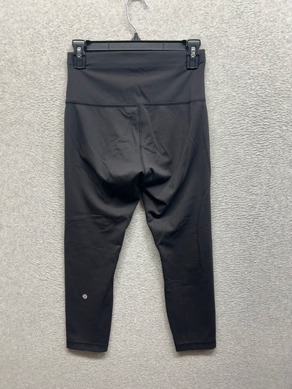 Lululemon Wunder Train High-Rise Crop 23" Size 8 Black