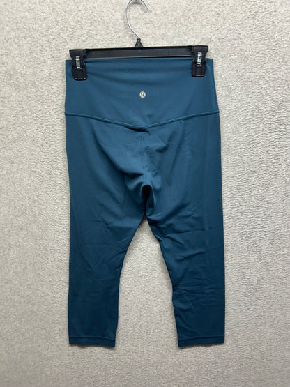 Lululemon Align Crop 21" Size 8 Night Diver