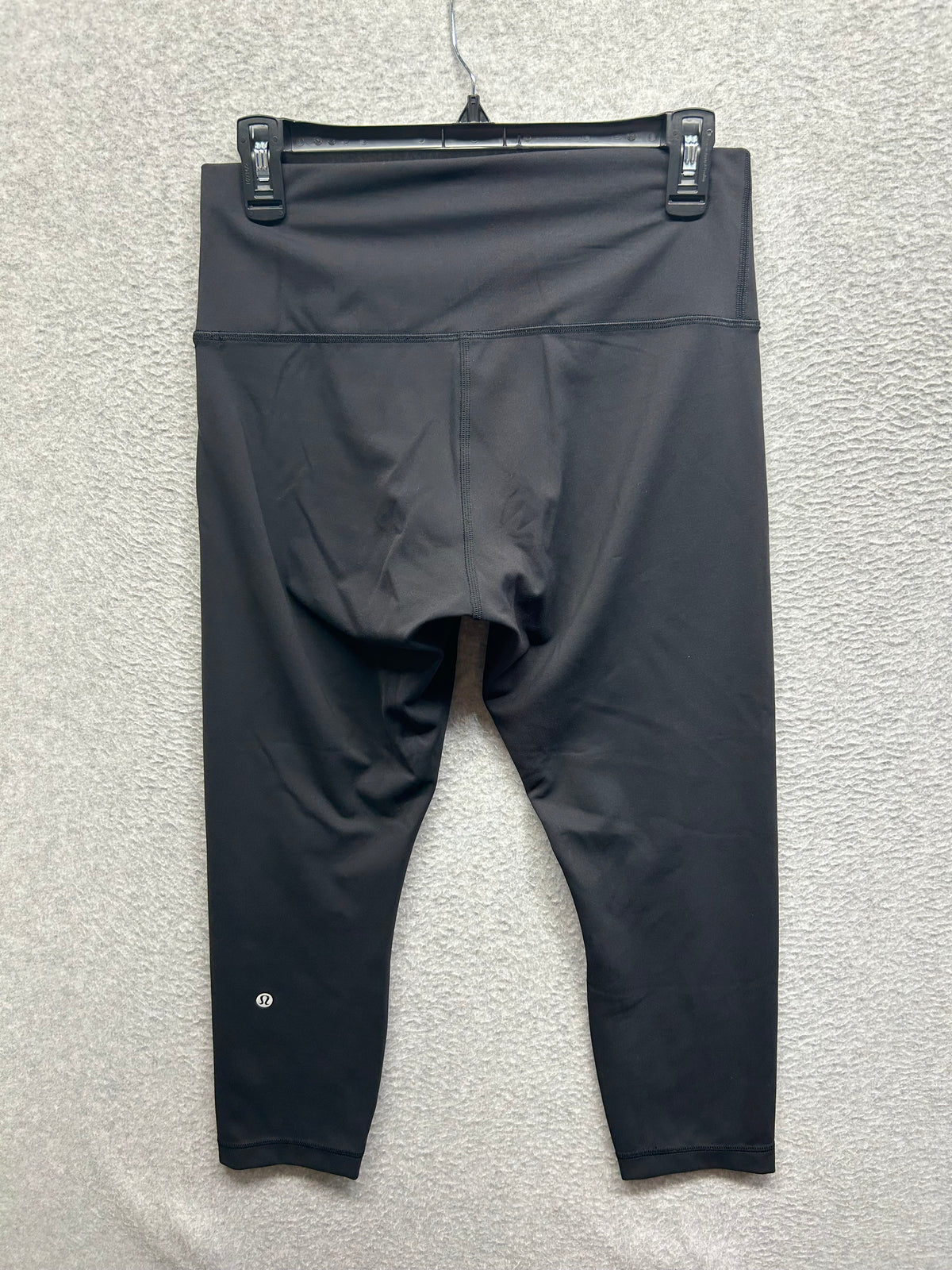 Lululemon Wunder Train High-Rise Crop 23" Size 10 Black Granite