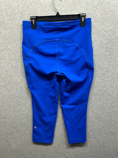 Lululemon Swift Speed High-Rise Crop 21" Size 10 Blazer Blue Tone