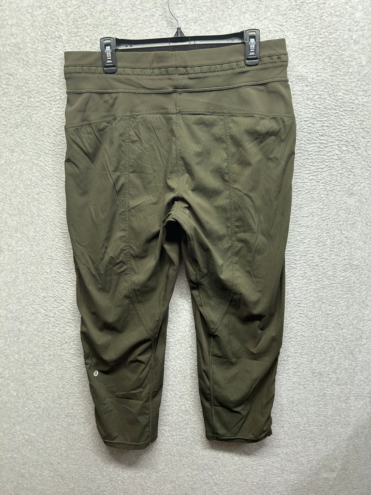 Lululemon Dance Studio Crop 25" Size 12 Dark Olive