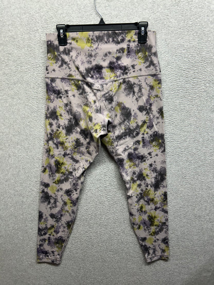 Lululemon Align Super-High-Rise Pant 28" Size 12 Radial Tie Dye Mauve Grey Multi