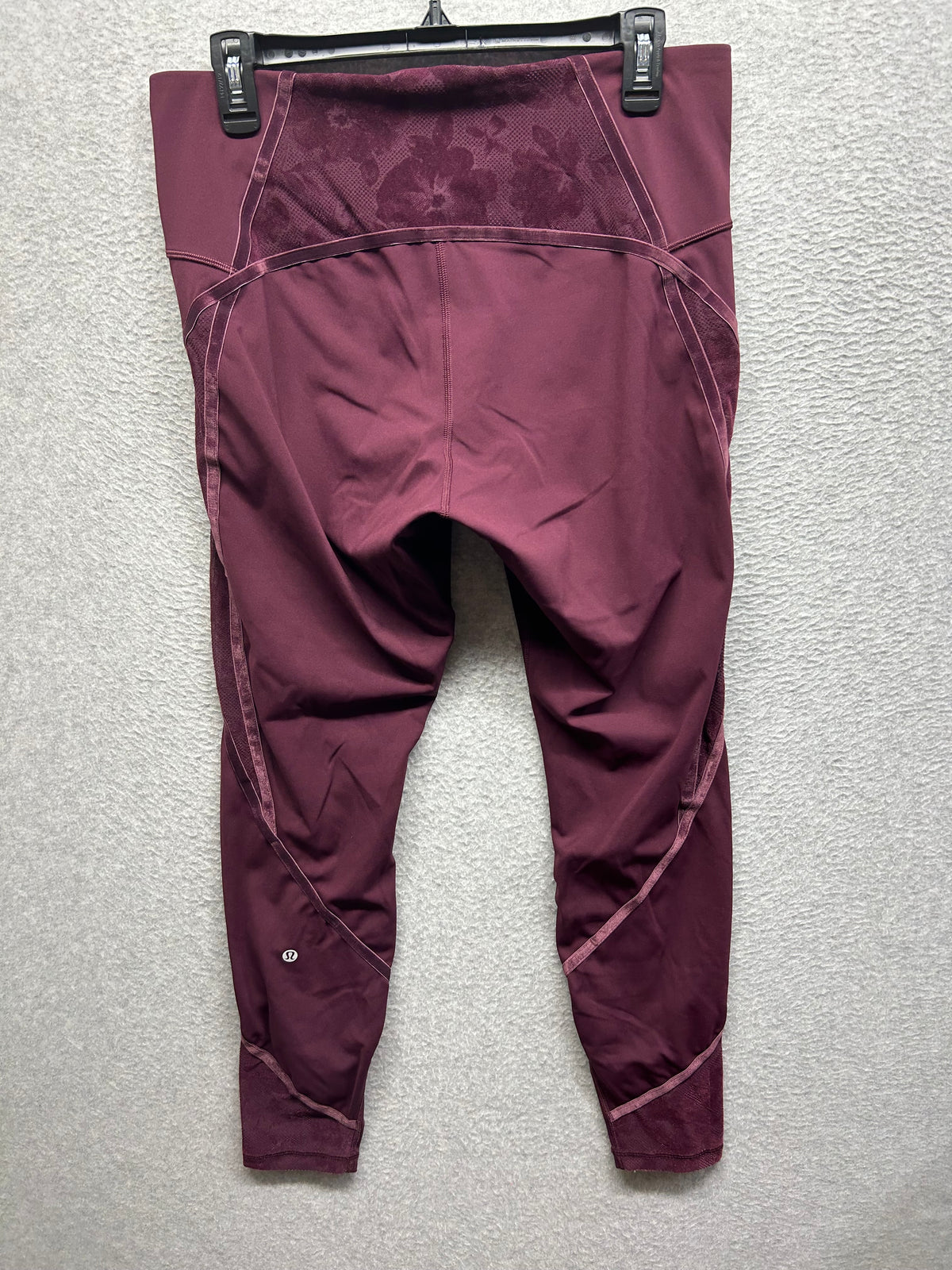 Lululemon Wunder Under High-Rise Tight Flocked 28" Size 12 Dark Adobe / Scatter Floral Dark Adobe Dark Adobe