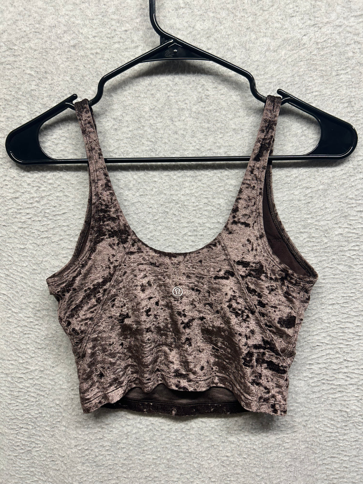 Lululemon Align Tank Crushed Velvet Size 6 French Press
