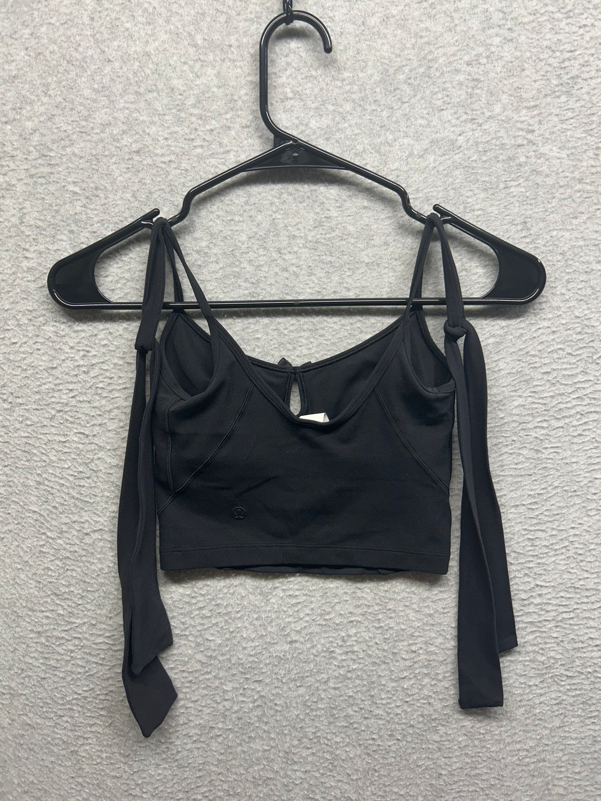 Lululemon Nulu Bow-Detail Tank Top Set of the Month: Balletcore Size XXXS Black