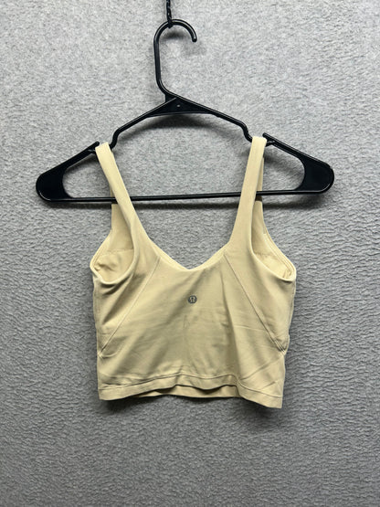 Lululemon Align Tank Top Light Support, A/B Cup Size 2 Light Ivory
