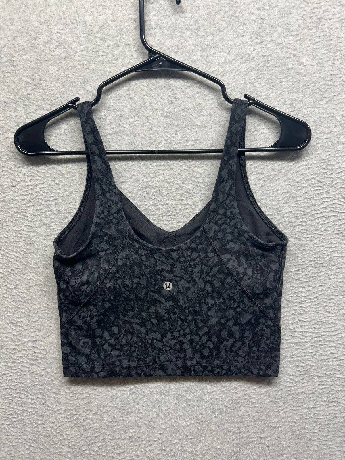 Lululemon Align Tank Size 6 Wild Thing Camo Deep Coal Multi