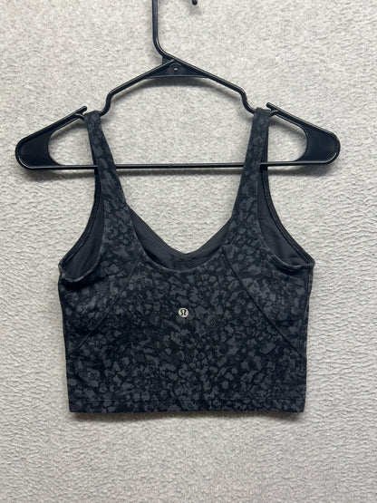 Lululemon Align Tank Size 6 Wild Thing Camo Deep Coal Multi