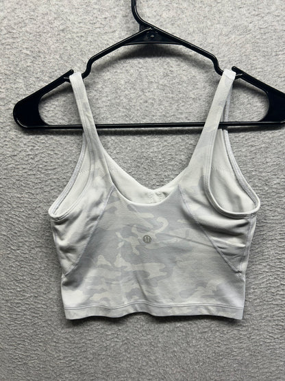 Lululemon Align Tank Size 4 Incognito Camo Alpine White Multi