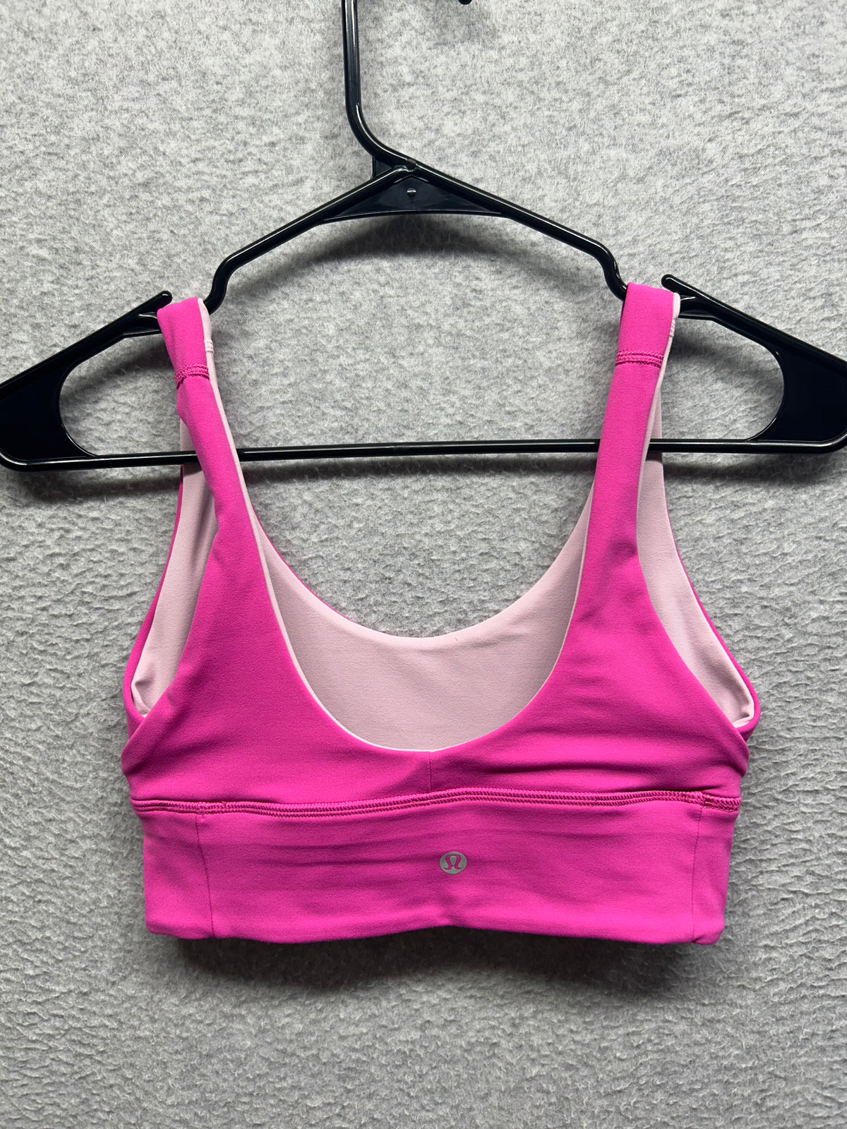 Lululemon Align Bra 2 Pack Light Support, A/B Cup Size 4 Black / Black / Pink Peony / Sonic Pink