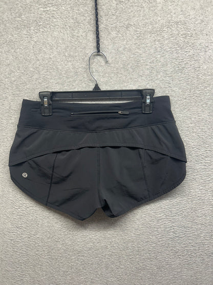 Lululemon Speed Up Short 2.5" Size 6 Black