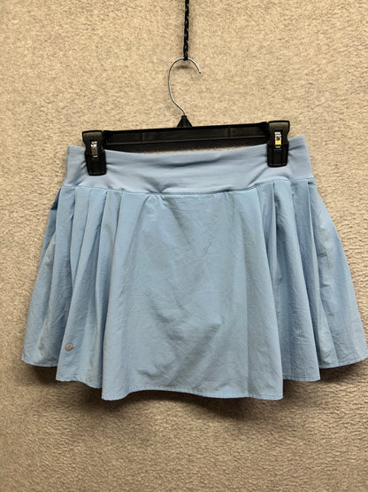 Lululemon Side-Pleat High-Rise Tennis Skirt Size 6 Blue