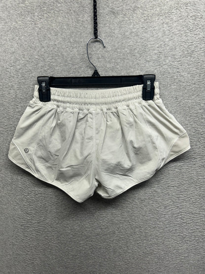 Lululemon Hotty Hot Short II 2.5" Size 6 White