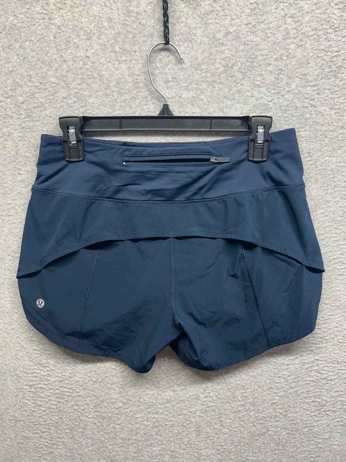 Lululemon Speed Up Short Long 4" Updated Fit Size 6 True Navy