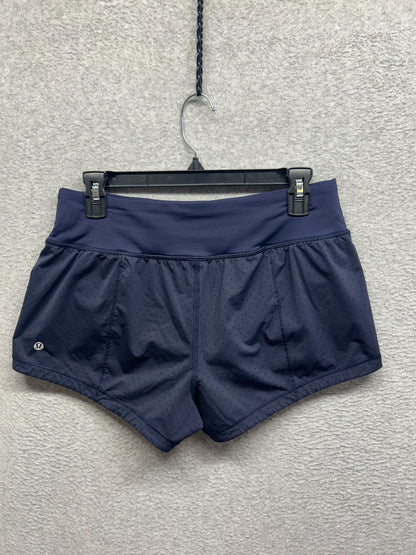 Lululemon Final Lap Short (2.5") Size 6 Midnight Navy