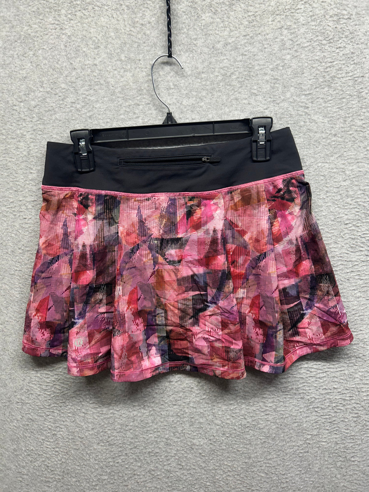 Lululemon Pace Rival Skirt (Tall) No Panels Size 6 Sun Dazed Multi Pink / Super Dark