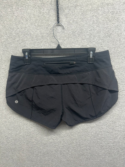 Lululemon Speed Up Short 2.5" Size 8 Black