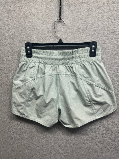 Lululemon Tracker Short V 4" Size 8 Heather Lux Multi Hazy Jade