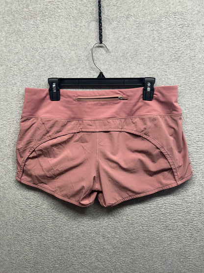 Lululemon Run Times Short II 4" Size 10 Quicksand