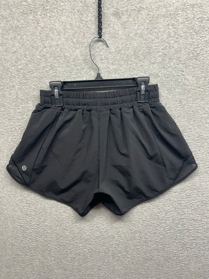Lululemon Hotty Hot Short II Long 4" Size 4 Black