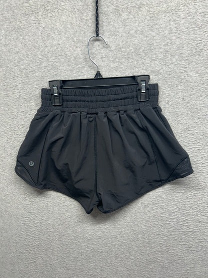 Lululemon Hotty Hot Short High-Rise 2.5" Size 4 Black (Second Release)