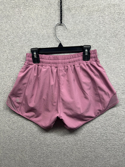 Lululemon Hotty Hot Low-Rise Lined Short 4" Size 4 Velvet Dust