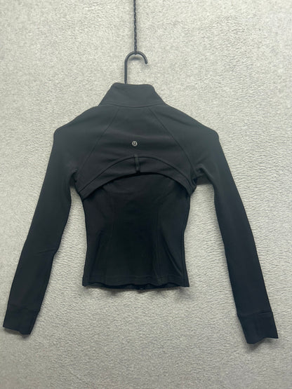 Lululemon Nulu Cropped Define Jacket Size 0 Black